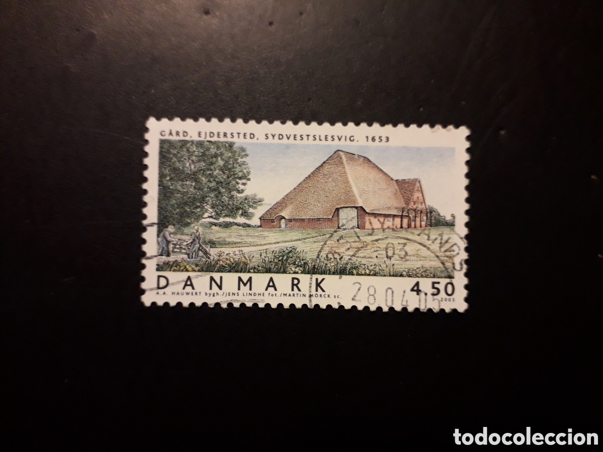 Stamps: DINAMARCA YVERT 1393 SELLO SUELTO USADO 2005 CASAS DANESAS PEDIDO M&Iacute;NIMO 3&euro;