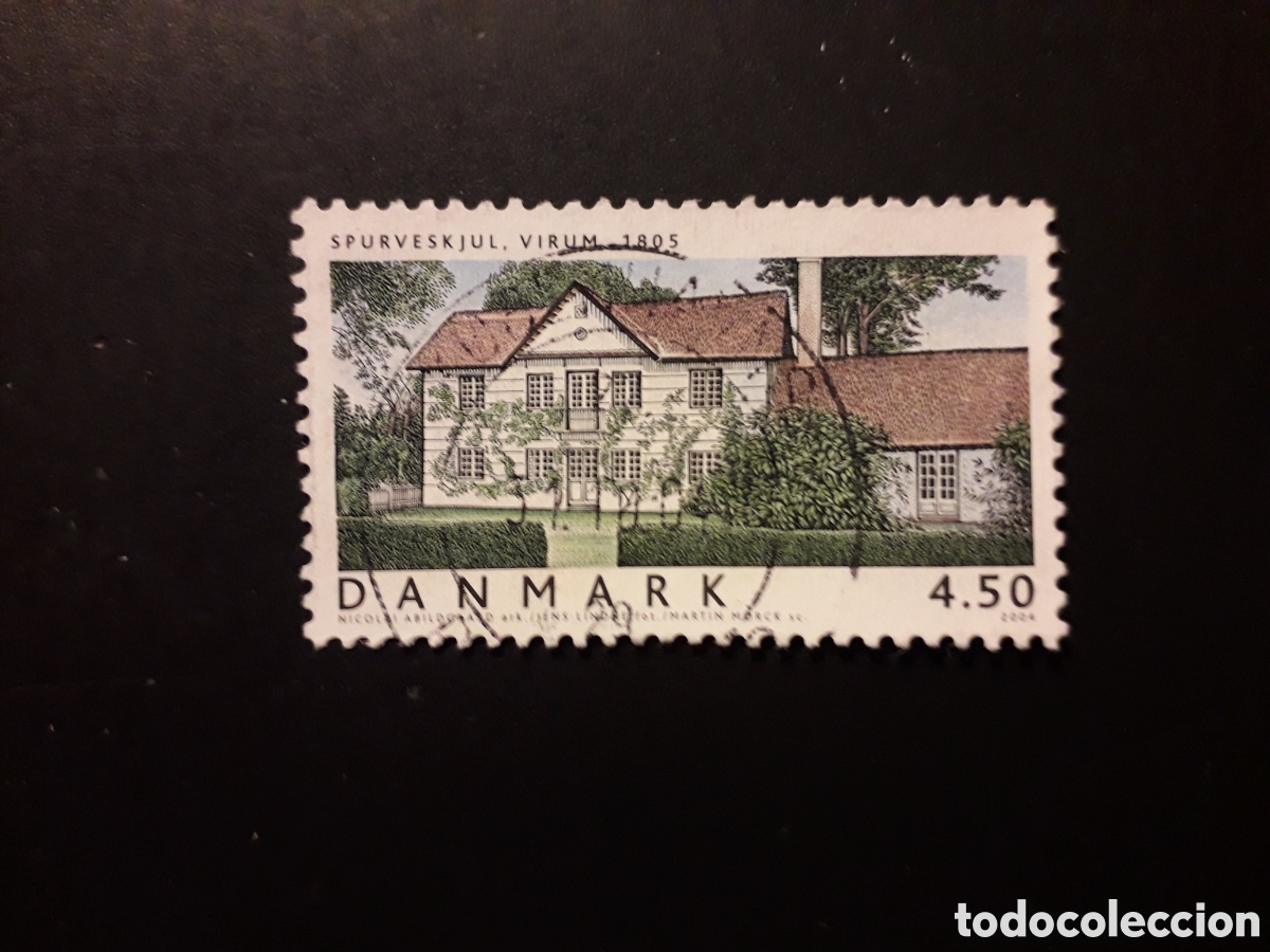 Briefmarken: DINAMARCA YVERT 1358 SELLO SUELTO USADO 2004 CASAS DANESAS PEDIDO M&Iacute;NIMO 3&euro;
