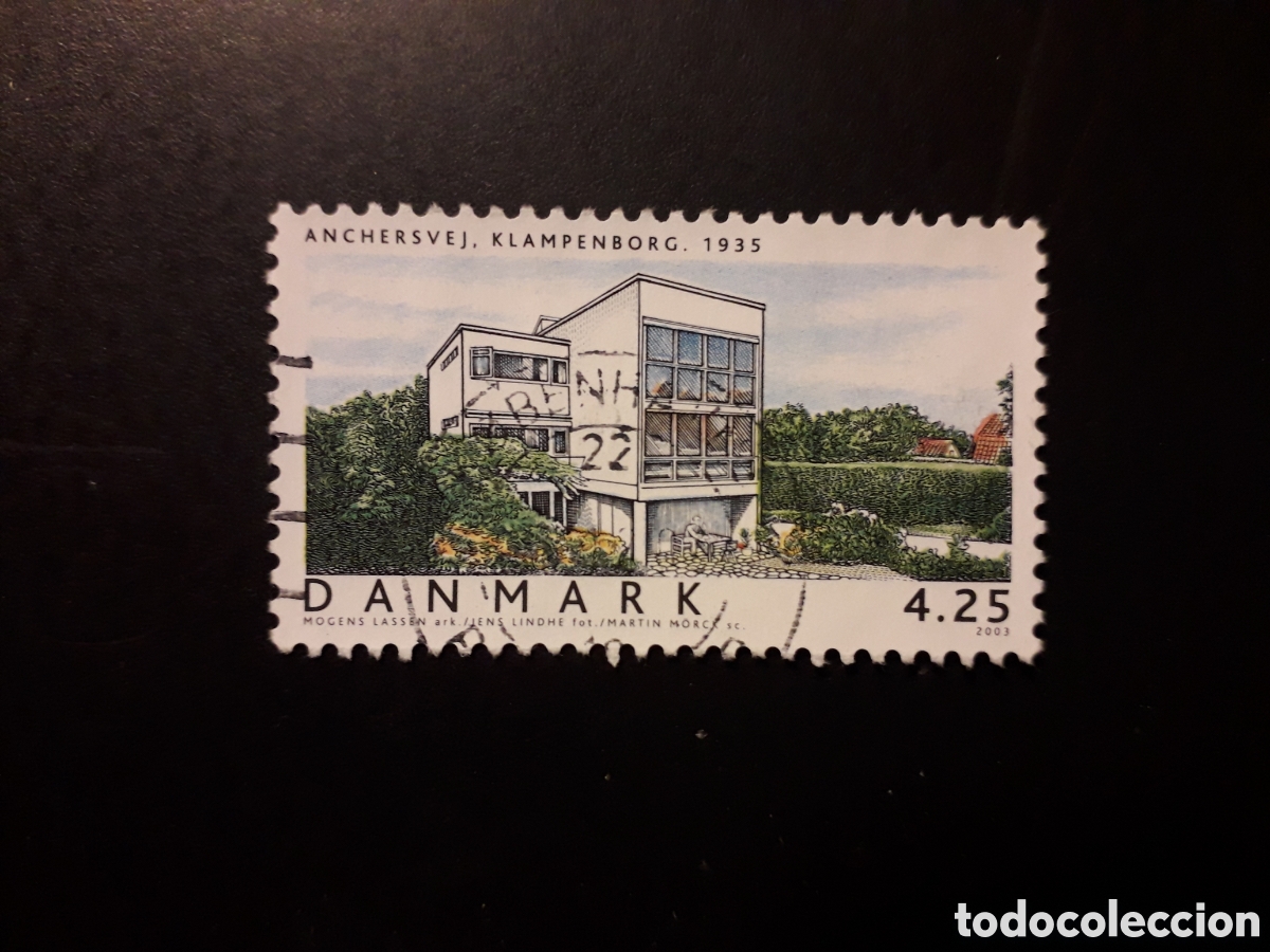 Sellos: DINAMARCA YVERT 1347 SELLO SUELTO USADO 2003 CASAS DANESAS PEDIDO M&Iacute;NIMO 3&euro;