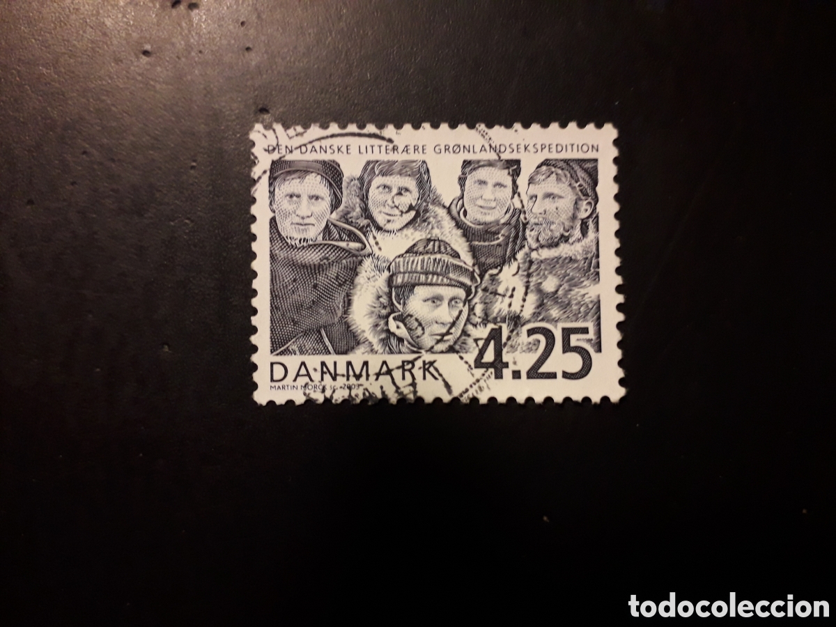 Sellos: DINAMARCA YVERT 1338 SELLO SUELTO USADO 2003 EXPEDICI&Oacute;N LITERARIA DANESA PEDIDO M&Iacute;NIMO 3&euro;