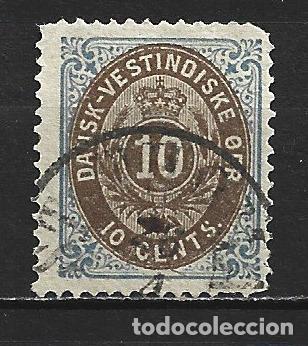 Timbres: ANTILLAS DANESAS YVERT NUM. 10 USADO