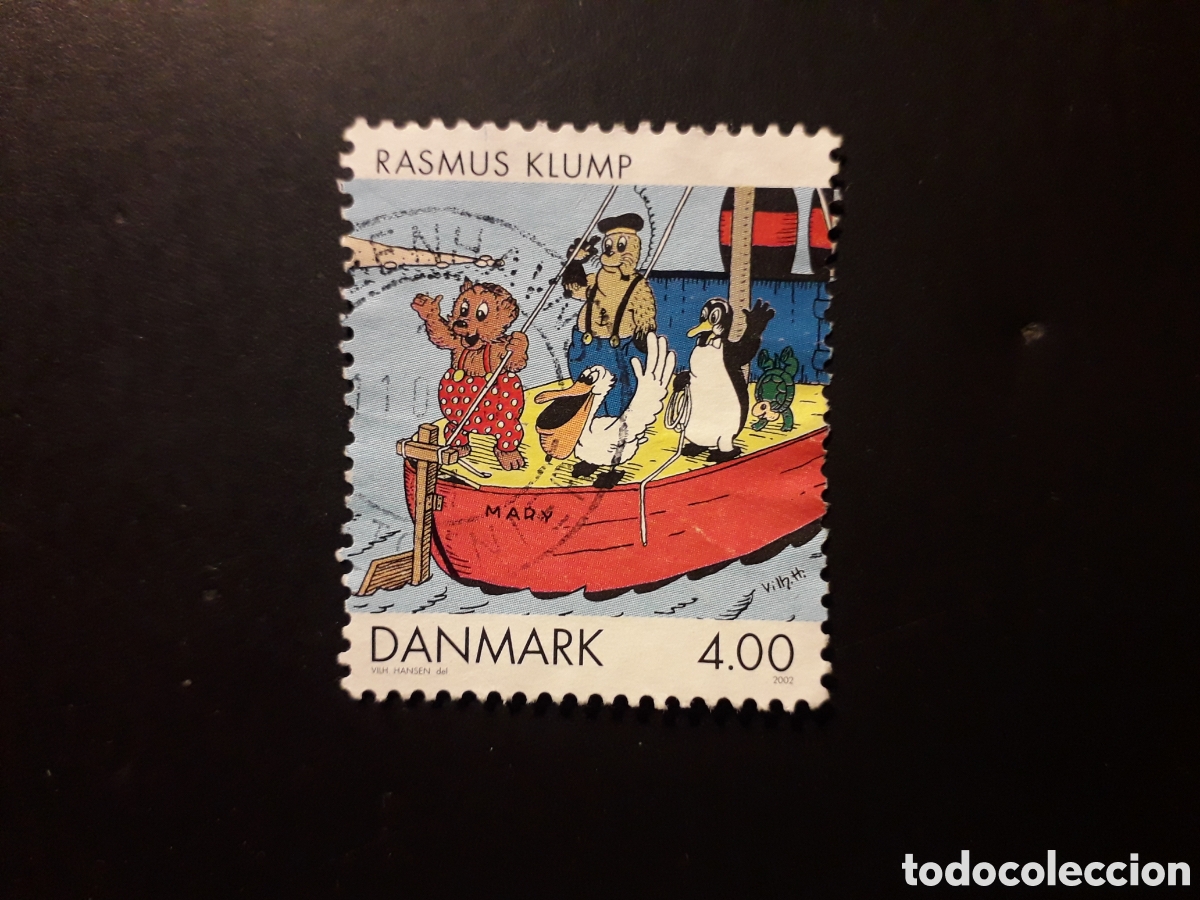 Stamps: DINAMARCA YVERT 1302 SELLO SUELTO USADO 2002 C&Oacute;MICS PEDIDO M&Iacute;NIMO 3&euro;