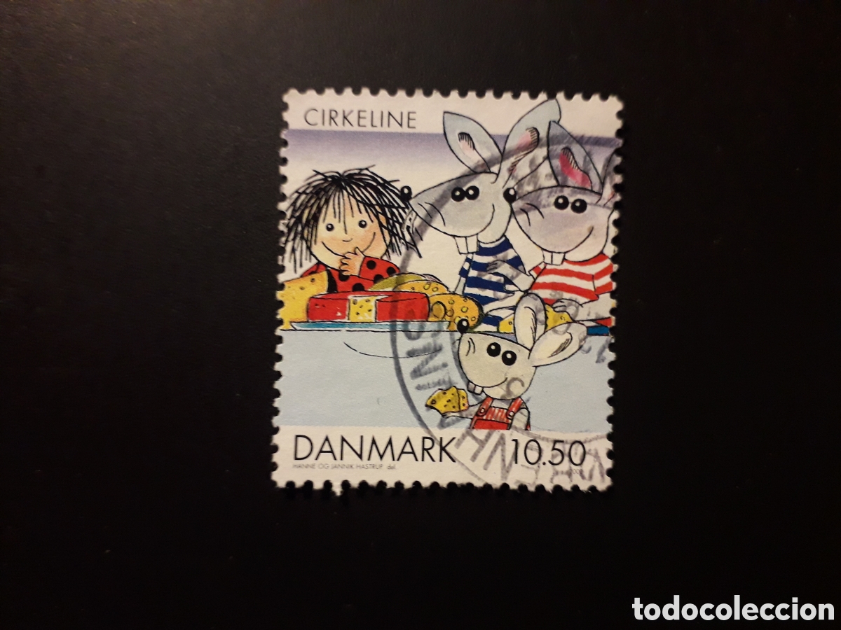 Briefmarken: DINAMARCA YVERT 1305 SELLO SUELTO USADO 2002 C&Oacute;MICS PEDIDO M&Iacute;NIMO 3&euro;