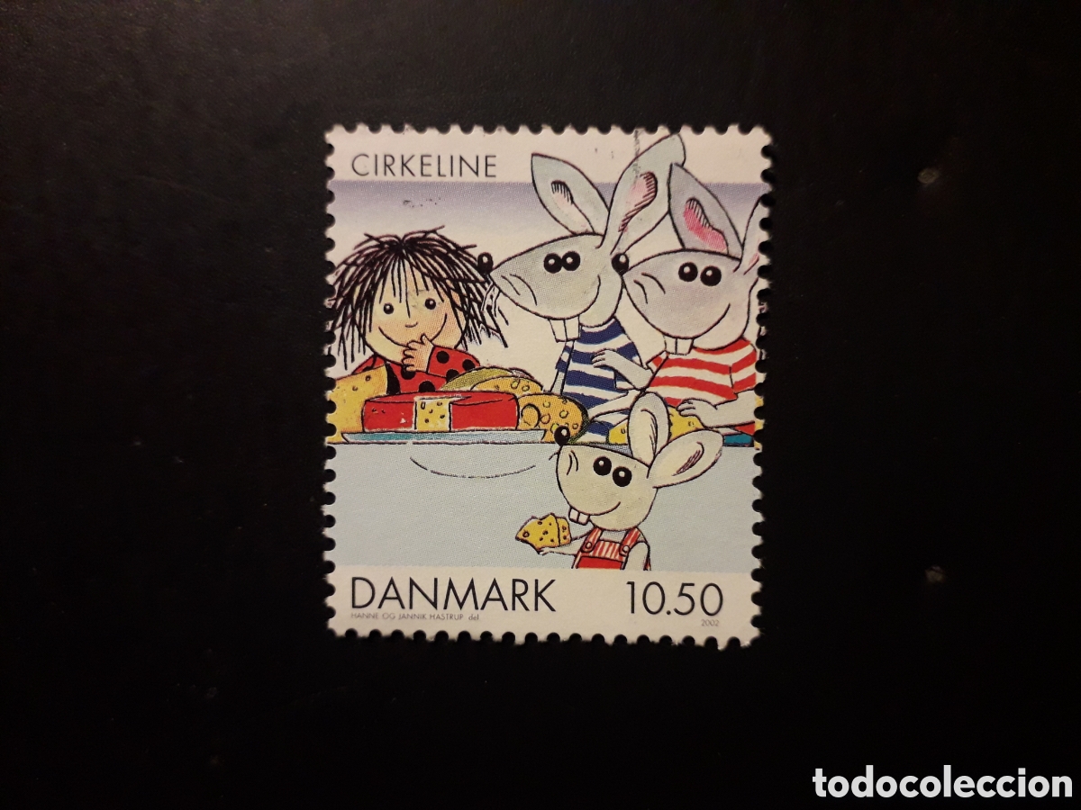 Briefmarken: DINAMARCA YVERT 1305 SELLO SUELTO USADO 2002 C&Oacute;MICS PEDIDO M&Iacute;NIMO 3&euro;