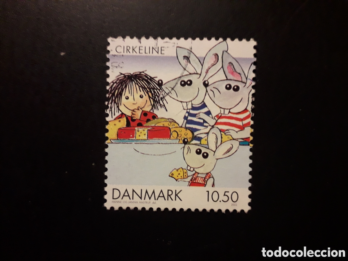 Briefmarken: DINAMARCA YVERT 1305 SELLO SUELTO USADO 2002 C&Oacute;MICS PEDIDO M&Iacute;NIMO 3&euro;