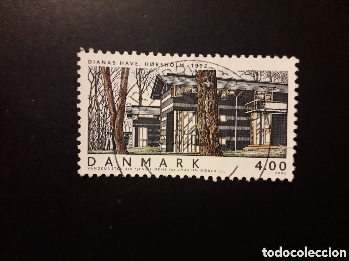 Sellos: DINAMARCA YVERT 1324 SELLO SUELTO USADO 2002 CASAS DANESAS PEDIDO M&Iacute;NIMO 3&euro;