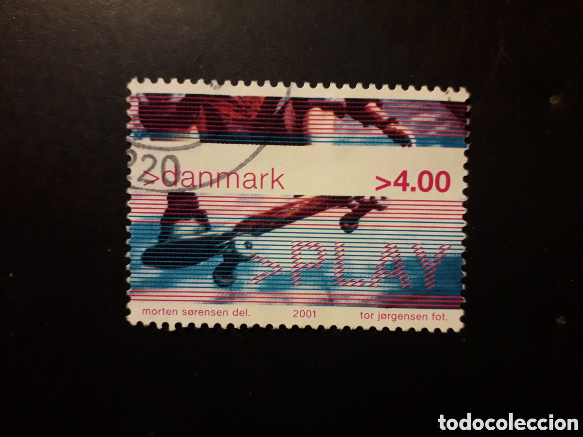 Sellos: DINAMARCA YVERT 1284 SELLO SUELTO USADO 2001 CULTURA DE LOS J&Oacute;VENES, SKATE BOARD PEDIDO M&Iacute;NIMO 3&euro;