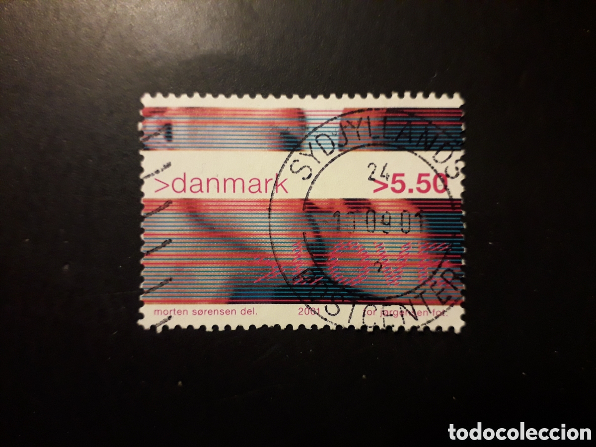 Sellos: DINAMARCA YVERT 1285 SELLO SUELTO USADO 2001 CULTURA DE LOS J&Oacute;VENES, EL BESO PEDIDO M&Iacute;NIMO 3&euro;