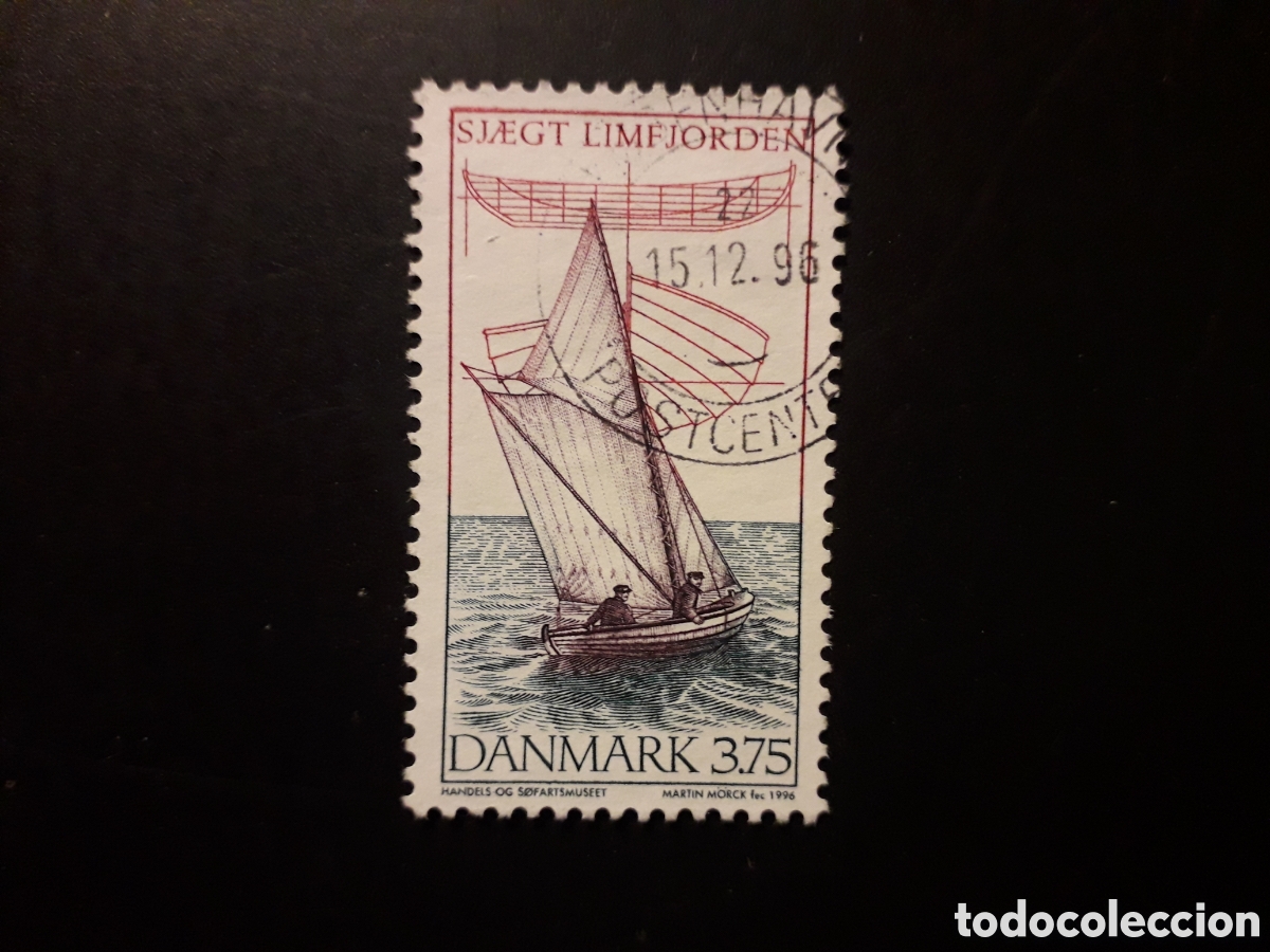Sellos: DINAMARCA YVERT 1131 SELLO SUELTO USADO 1996 BARCOS PEDIDO M&Iacute;NIMO 3&euro;