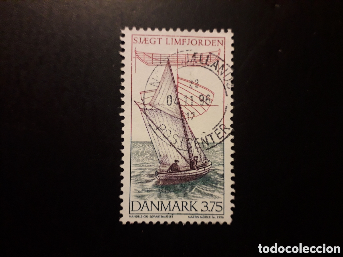 Sellos: DINAMARCA YVERT 1131 SELLO SUELTO USADO 1996 BARCOS PEDIDO M&Iacute;NIMO 3&euro;