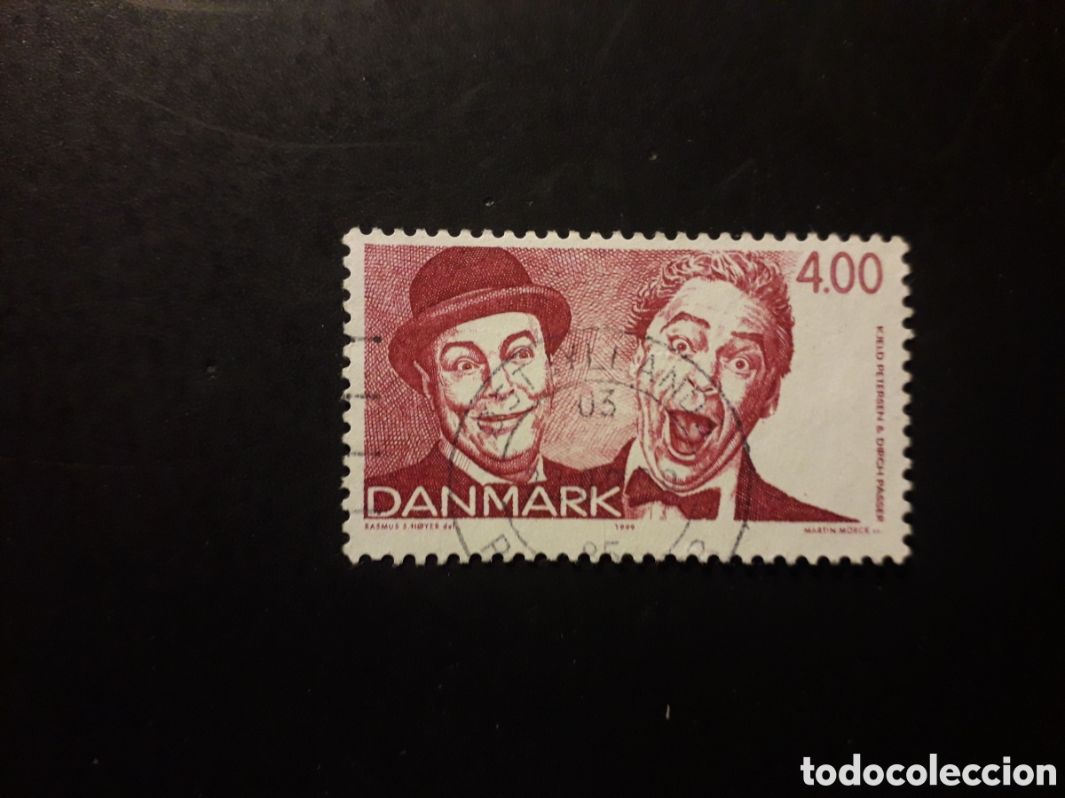 Sellos: DINAMARCA YVERT 1218 SELLO SUELTO USADO 1999 PERSONAJES DE LA REVISTA DANESA PEDIDO M&Iacute;NIMO 3&euro;