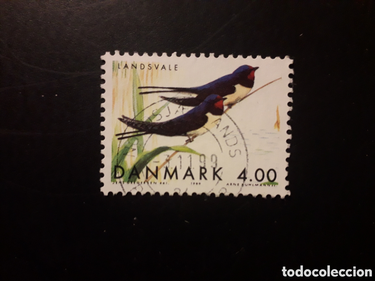 Sellos: DINAMARCA YVERT 1222 SELLO SUELTO USADO 1999 FAUNA AVES PEDIDO M&Iacute;NIMO 3&euro;
