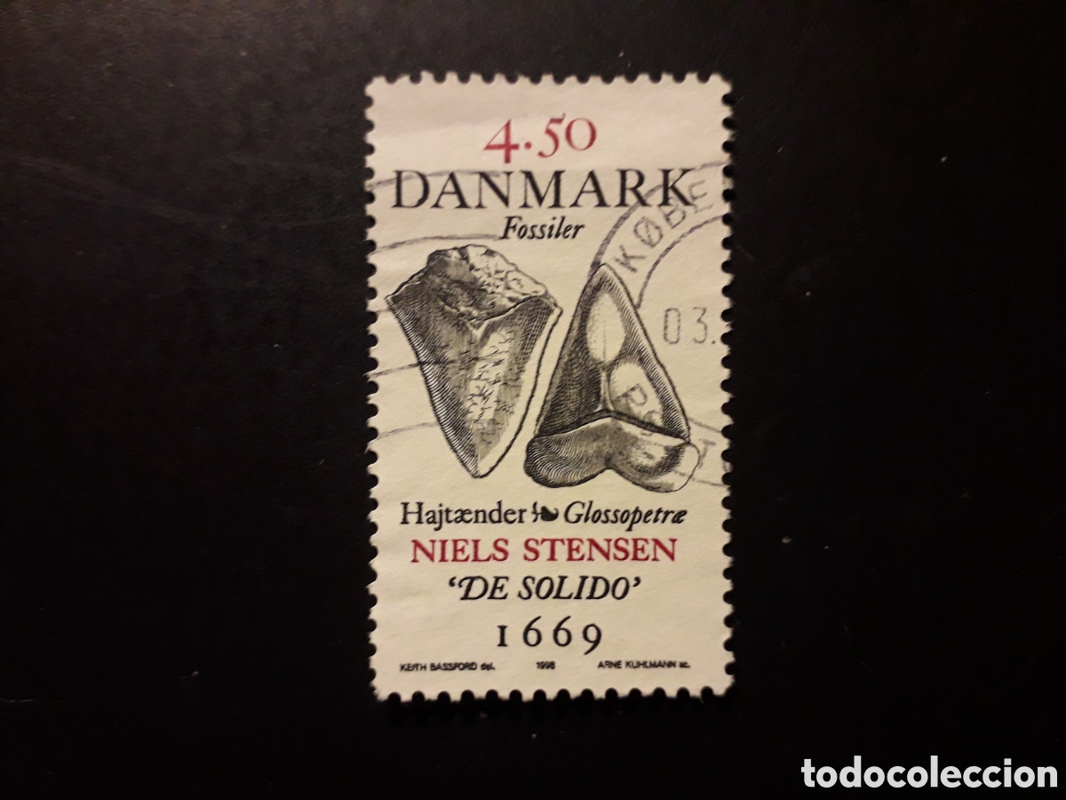 Sellos: DINAMARCA YVERT 1199 SELLO SUELTO USADO 1998 F&Oacute;SILES PEDIDO M&Iacute;NIMO 3&euro;
