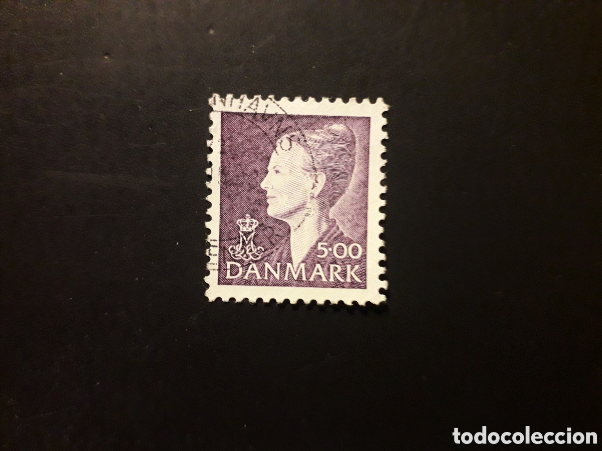 Sellos: DINAMARCA YVERT 1165 SELLO SUELTO USADO 1997 B&Aacute;SICA REINA MARGARITA PEDIDO M&Iacute;NIMO 3&euro;