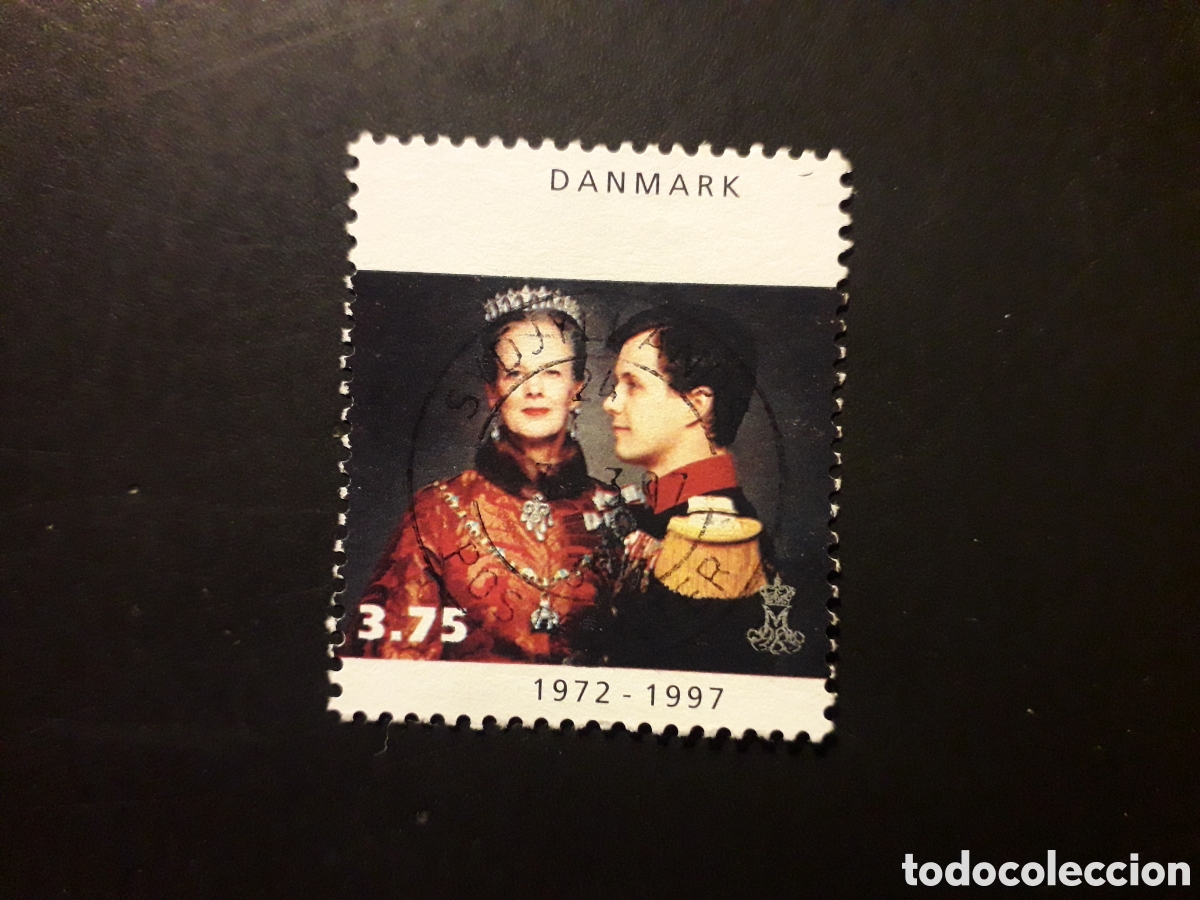 Sellos: DINAMARCA YVERT 1145 SELLO SUELTO USADO 1997 REINADO DE LA REINA MARGARITA PEDIDO M&Iacute;NIMO 3&euro;