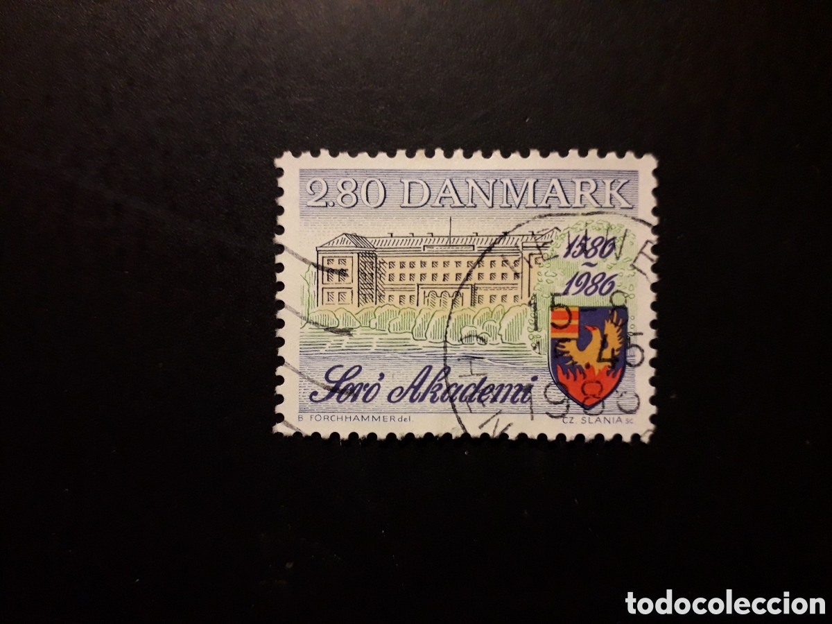 Sellos: DINAMARCA YVERT 868 SERIE COMPLETA USADA 1986 ACADEMIA DE SORO PEDIDO M&Iacute;NIMO 3&euro;