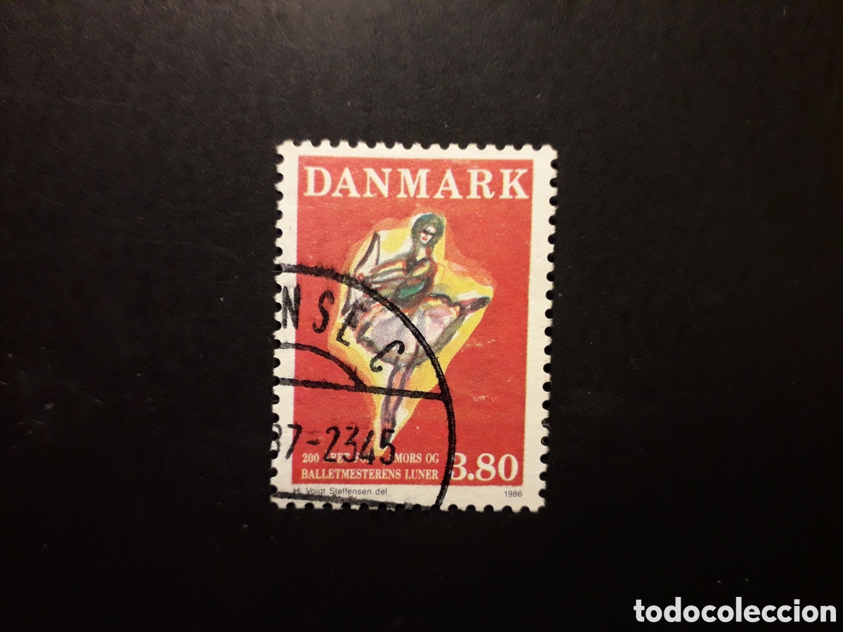 Sellos: DINAMARCA YVERT 888 SERIE COMPLETA USADA 1986 BALLET PEDIDO M&Iacute;NIMO 3&euro;