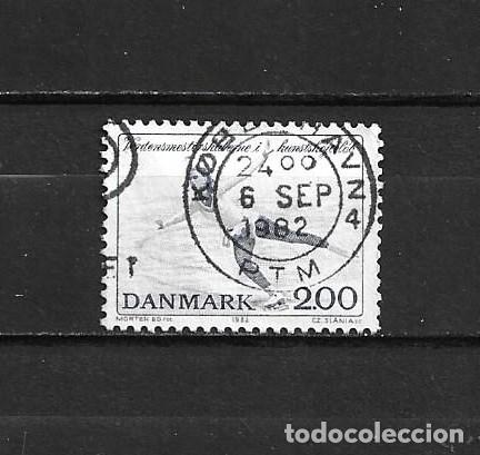 Sellos: Dinamarca, 1982, campeonatos del mundo de patinaje, yvert 751, usado
