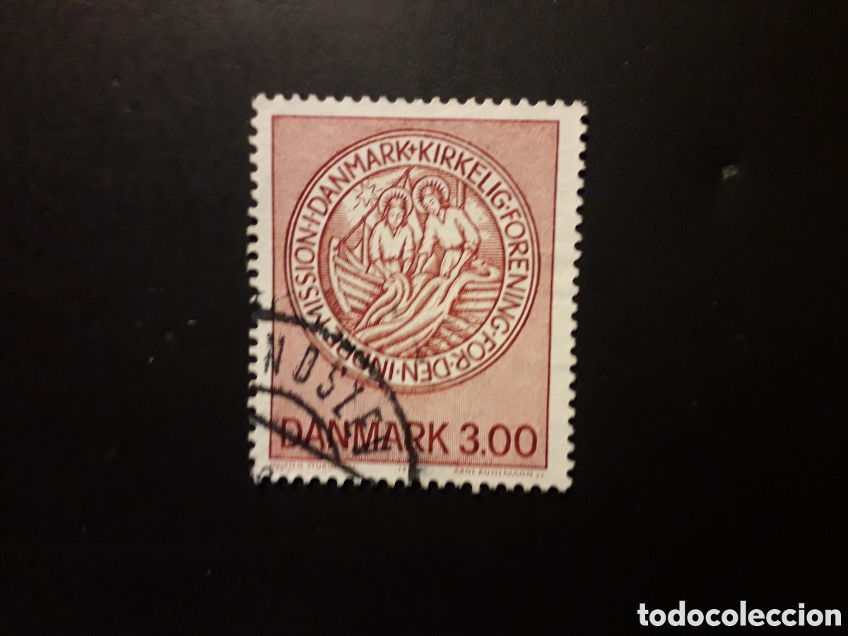 Sellos: DINAMARCA YVERT 907 SERIE COMPLETA 1987 CASA DE MISIONES, PESCA, PEDIDO M&Iacute;NIMO 3&euro;