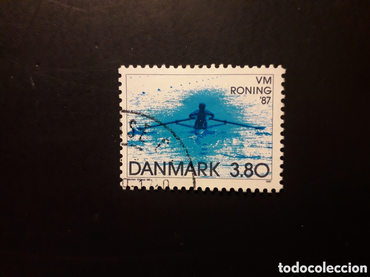 Sellos: DINAMARCA YVERT 902 SERIE COMPLETA 1987 DEPORTES, REMO PEDIDO M&Iacute;NIMO 3&euro;