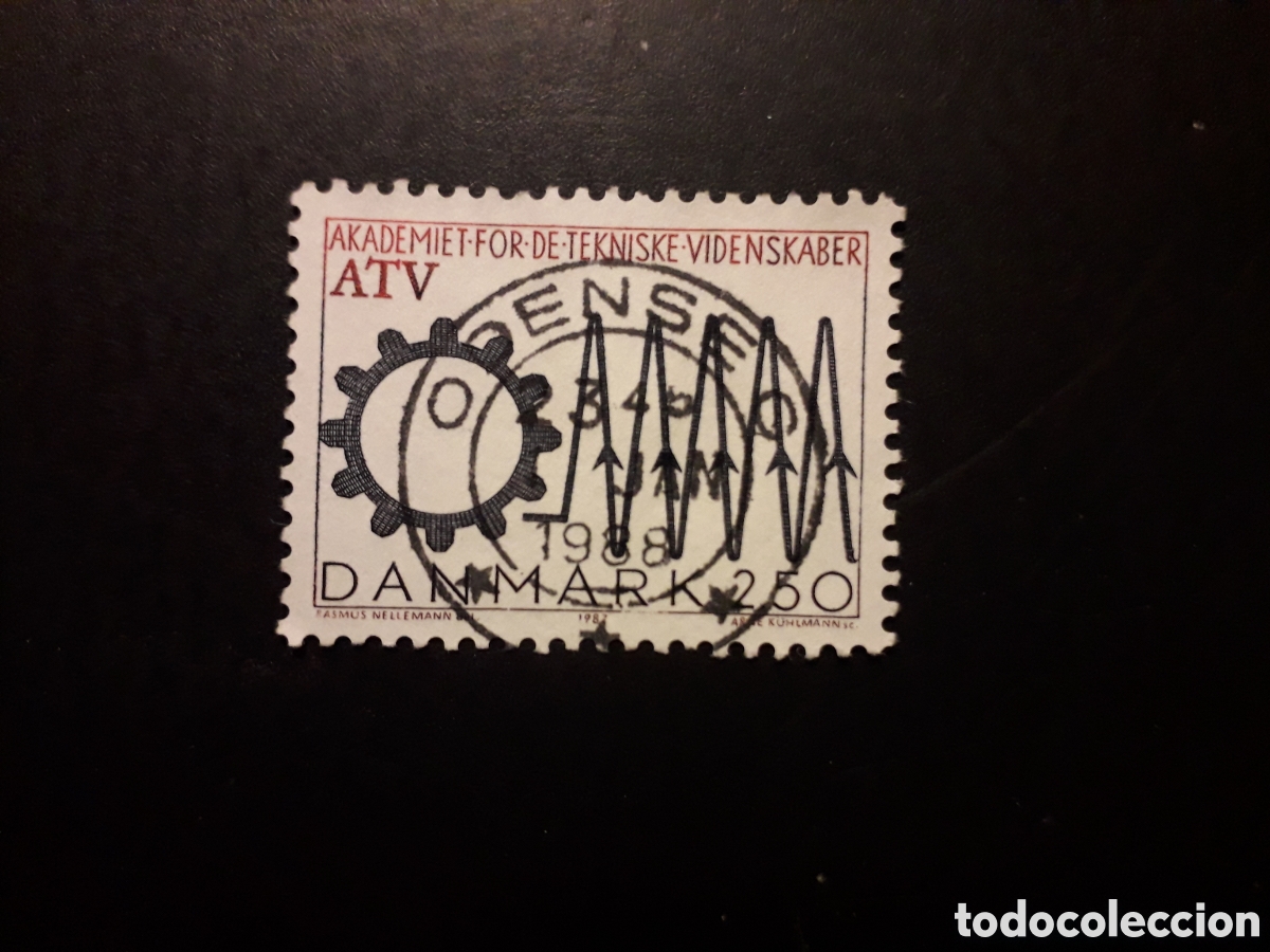 Timbres: DINAMARCA YVERT 899 SERIE COMPLETA USADA 1987 ACADEMIA DE CIENCIAS Y T&Eacute;CNICAS PEDIDO M&Iacute;NIMO 3&euro;