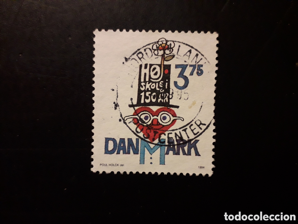 Sellos: DINAMARCA YVERT 1094 SERIE COMPLETA USADA 1994 UNIVERSIDADES POPULARES PEDIDO M&Iacute;NIMO 3&euro;