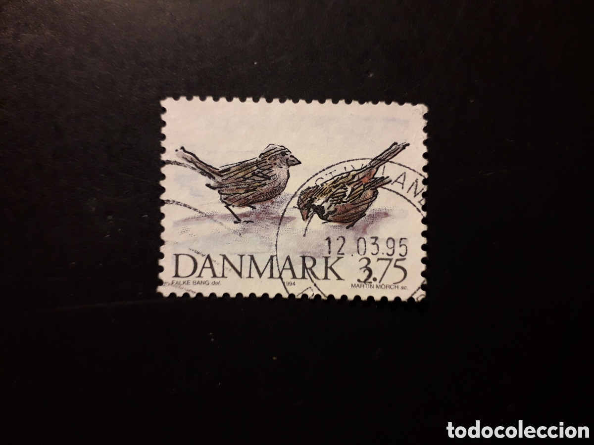 Sellos: DINAMARCA YVERT 1089 SELLO SUELTO USADO 1994 FAUNA AVES PEDIDO M&Iacute;NIMO 3&euro;