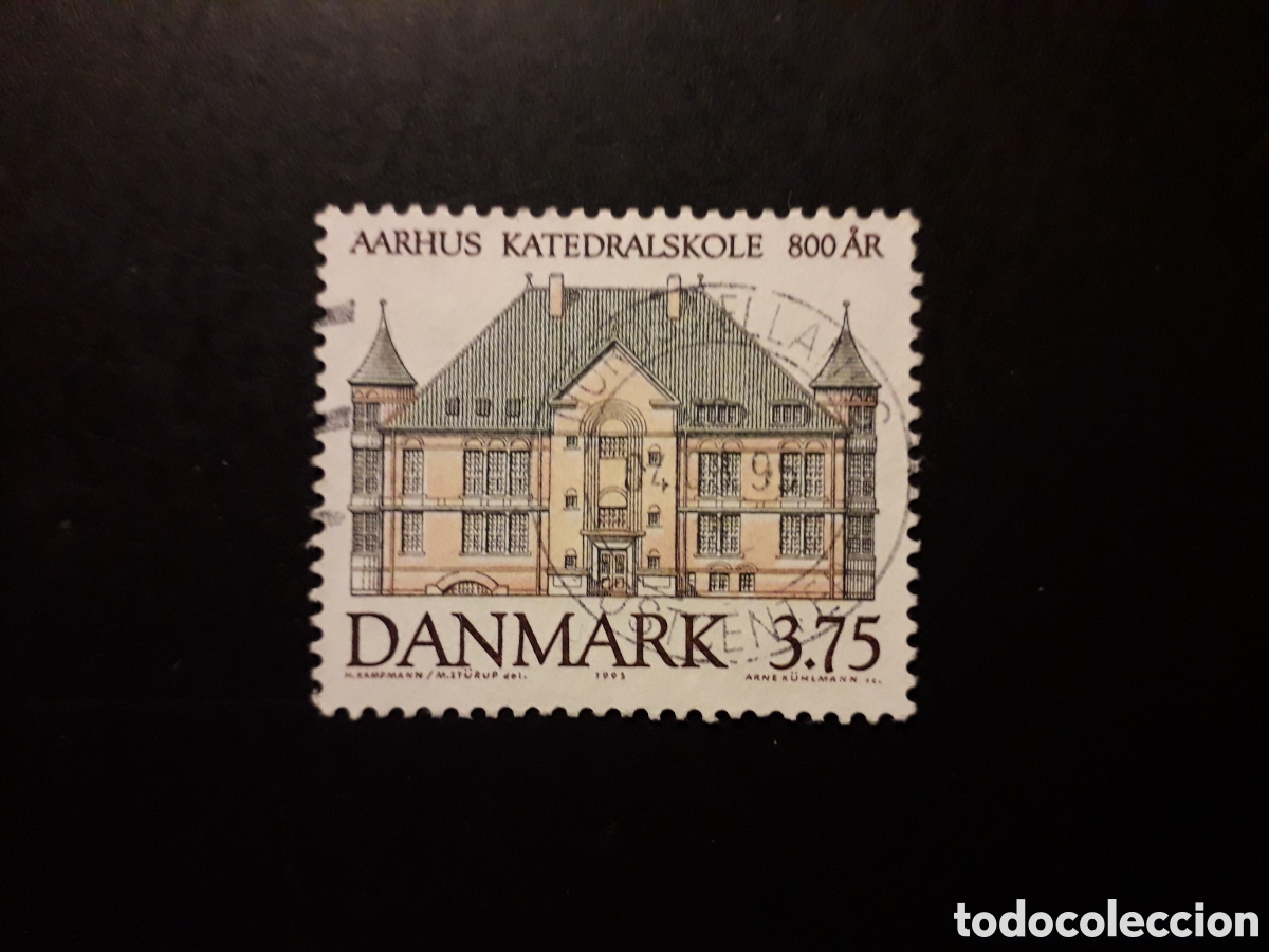 Sellos: DINAMARCA YVERT 1097 SERIE COMPLETA USADA 1995 ESCUELA DE AARHUS PEDIDO M&Iacute;NIMO 3&euro;