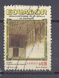 Sellos: ECUADOR- 1972- USADO - Foto 1