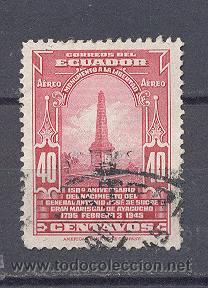 Sellos: ECUADOR- USADO- - Foto 1