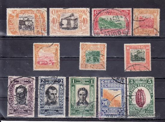 Sellos: ecuador  285/96 usada, centenario de la republica, - Foto 1