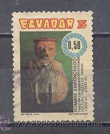 Sellos: ECUADOR 75, USADO - Foto 1