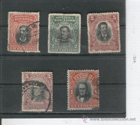 Sellos: SELLOS. ANTIGUOS. ECUADOR. - Foto 1