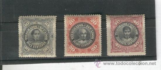 Sellos: SELLOS. ANTIGUOS. ECUADOR. - Foto 1