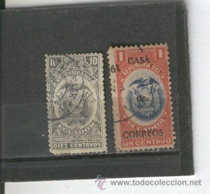 Sellos: ECUADOR. SELLOS. ANTIGUOS. - Foto 1