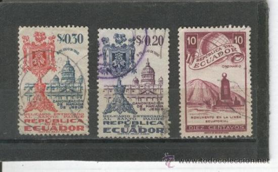 Sellos: ECUADOR. SELLOS. ANTIUGOS. - Foto 1