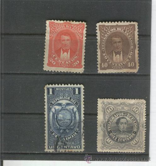 Sellos: SELLOS ANTIGUOS. ECUADOR. - Foto 1
