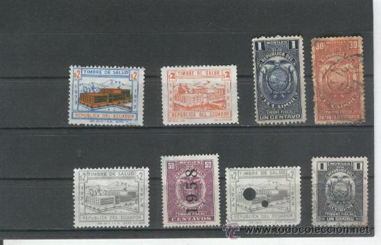 Sellos: LOTE SELLOS VARIADOS ECUADOR - Foto 1