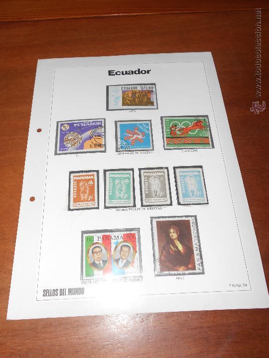 Sellos: HOJA DE SELLOS DE ECUADOR - Foto 1
