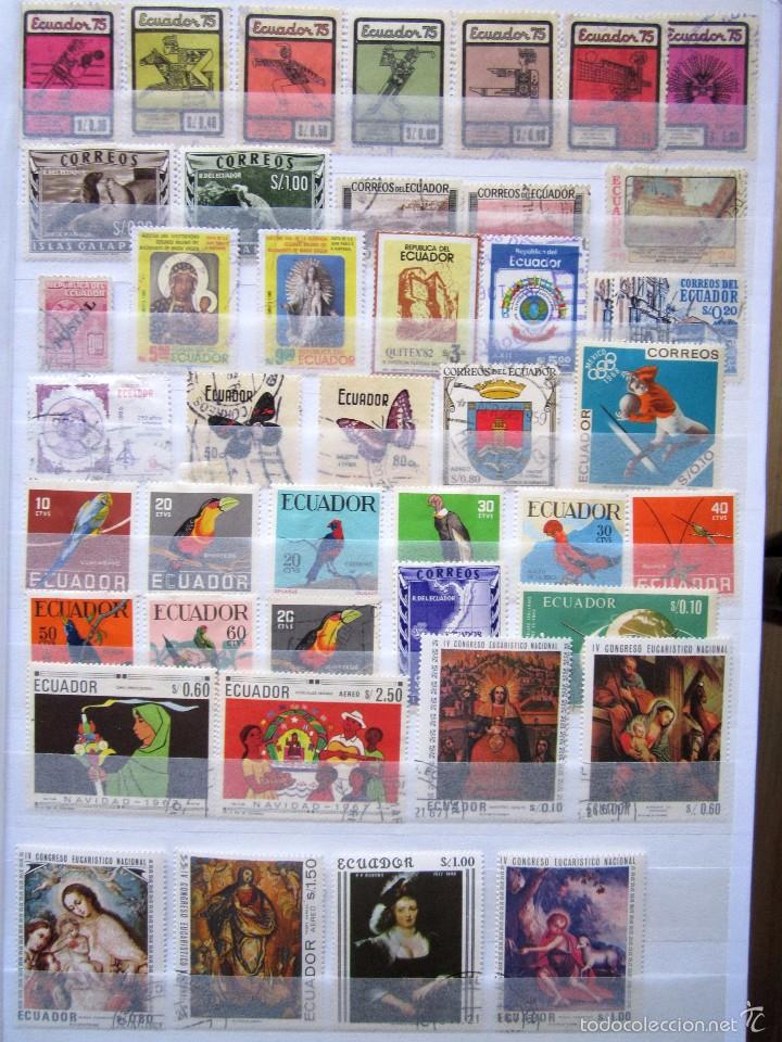 Sellos: 104 SELLOS ECUADOR - Foto 2