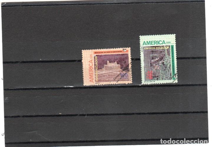 Sellos: Ecuador n&ordm; 1220 al 1221 (**) - Foto 1