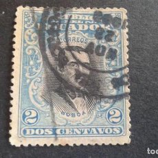 Sellos: ECUADOR,1907,DIEGO NOBOA,SCOTT 167,YVERT 148,USADO,(LOTE AG)