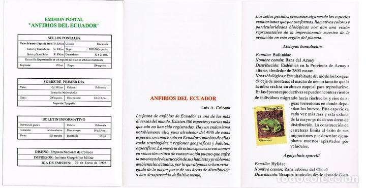 Sellos: Sobre Primer Dia 1993- ECUADOR - Foto 2