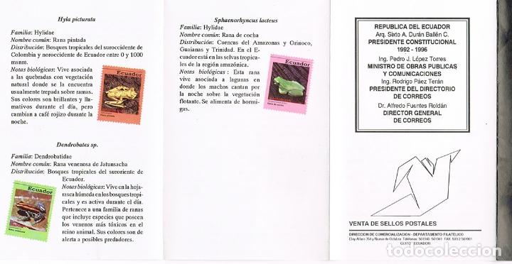 Sellos: Sobre Primer Dia 1993- ECUADOR - Foto 3