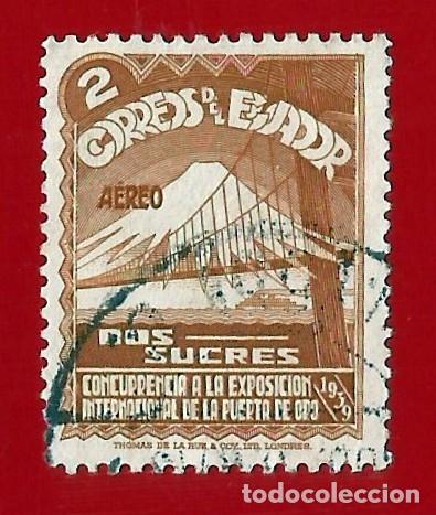 ECUADOR. 1939. EXPOSICION INTERNACIONAL GOLDEN GATE (Sellos - Extranjero - América - Ecuador)