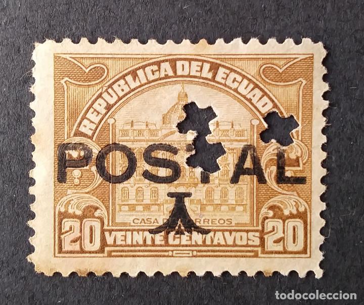 Sellos: 1925 Ecuador Serie de 1881 con sobrecarga - Foto 1