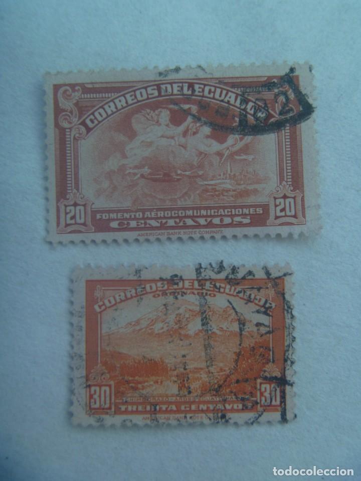 Sellos: LOTE DE 2 SELLOS DE ECUADOR - Foto 1