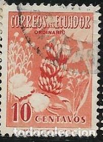 Sellos: ECUADOR YVERT 582, FLORA - Foto 1