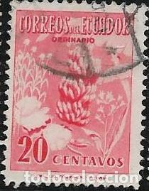 Sellos: ECUADOR YVERT 583,FLORA - Foto 1