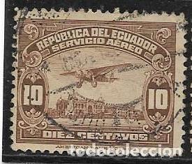Sellos: ECUADOR A&Eacute;REO YVERT 20 - Foto 1